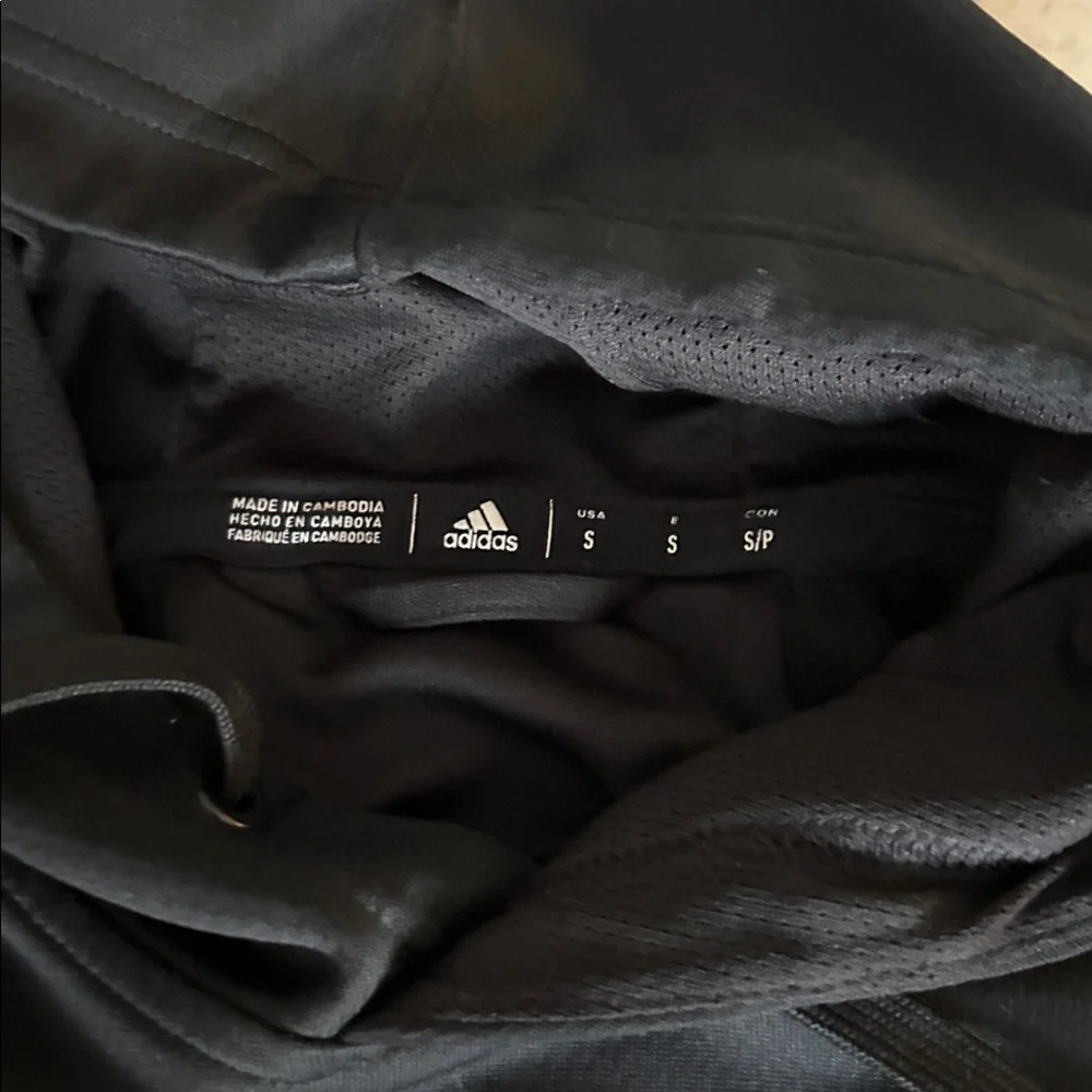 Adidas San Jose Sharks Classic Black‎ Pullover Hoodie With Kangaroo Pocket